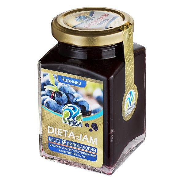 Джем 230г черника BM
